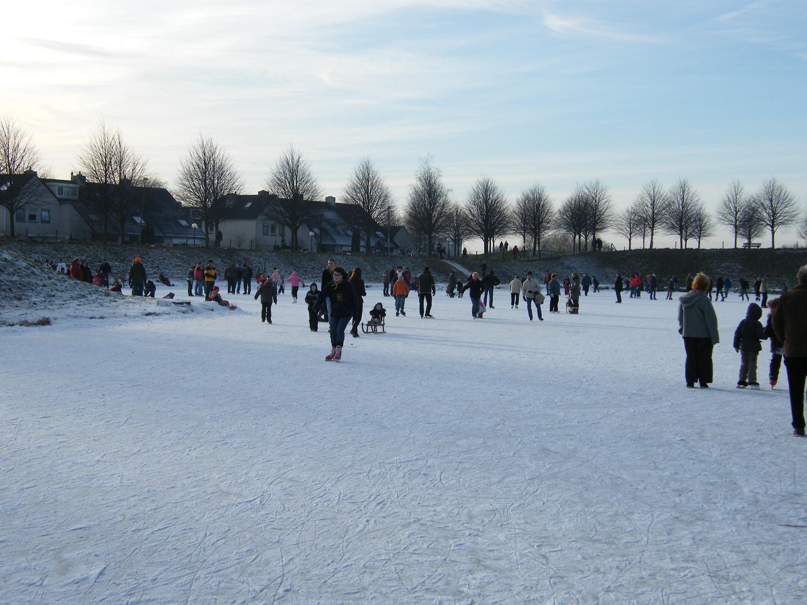 Schaatsen in Klundert